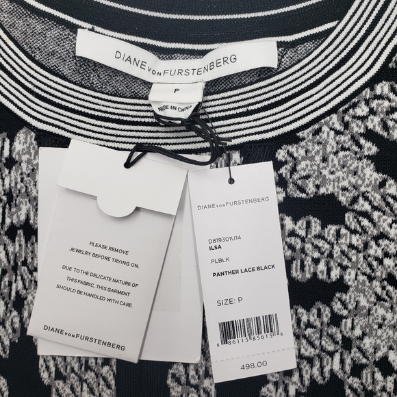 SOLD Diane Von Furstenberg Dress NWT - Picture 4 of 7